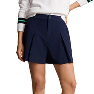 RLX Ralph Lauren Frauen Performance Plissee Golfshorts - Raffinierte Marine