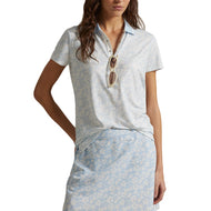 RLX Ralph Lauren Damen gedruckter Luftstrom Poloshirt - Cold Spring Blumen