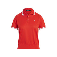 RLX Ralph Lauren Frauentour Pique Golfhemd - Helles Mohn/Keramik Weiß