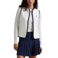 RLX Ralph Lauren Frauentechnologie Terry Golfweste - Keramik weiß/raffinierte Marine
