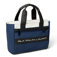 RLX Ralph Lauren Golf-Einkaufstasche mit gesticktem Logo – raffiniertes Marineblau/Keramikweiß
