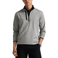 Rlx Ralph Lauren Lux Perf Halbzip Pullover - Andover Heather