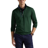Rlx Ralph Lauren Lux Perf Halbzip Pullover - Vintage Pine