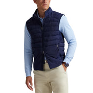RLX Ralph Lauren Leichtes Performance Golf Gilet - Raffinierte Marine