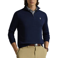 RLX Ralph Lauren Baumwollmischung 1/4 Reißverschlussgolfpullover - Raffinierte Marine