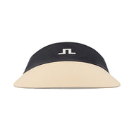 J.Lindeberg Ada Wide Golfvisier für Damen – Schwarz