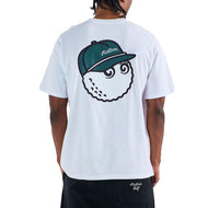 Malbon Bermuda Baldwin Golf Tee – Weiß