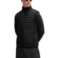 Boss Thor Water Repellent gepolsterte Golfweste - Schwarz