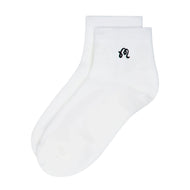 Malbon Capri-Knöchel-Golfsocken für Damen – Weiß