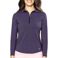 Golftini Frauen cooles Mädchen Langarm Golf Polo -Hemd - Nauti & schön