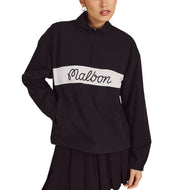 Malbon Crosscourt Golf-Windjacke für Damen – Schwarz