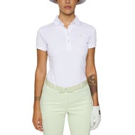 J. Lindeberg Women's Cassie Golf Polo Shirt - Weiß