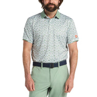 Cross Camo Golf Polo Shirt - Milchjade
