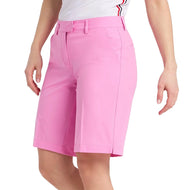 Cross Damenstil Golfshorts lang - Fuchsia Pink