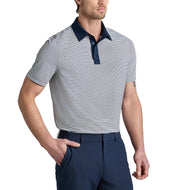 G/Vorderfutterstreifen Fine Tech Trikot Golf Polo -Hemd - Twilight