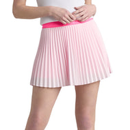 G/Fore Damen Micropleat Stretch 15" Golfskort - Blush