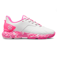 G/Vordere Frauen -Tarn -Sohle Mg4+ Golfschuhe - Schnee/Knockout Pink