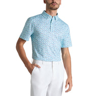 G/Vordere Aye Poppy Tech Jersey Golf Polo Shirt - Tagesanbruch