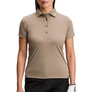 J.Lindeberg Damen Tour Tech Golf-Poloshirt – Brindle