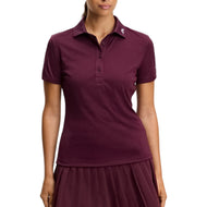 J.Lindeberg Damen Tour Tech Golf-Poloshirt – Weinprobe
