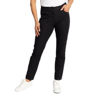 Glenmuir Frauen Kaley Leichtes Stretch Performance Golfhose - Schwarz