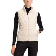 J.Lindeberg Damen Holma Quilt Hybrid Golfweste – Moonbeam