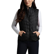 IBKUL Solide Golfweste für Damen – Schwarz