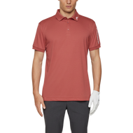 J.Lindeberg Tour Tech Golf-Poloshirt mit normaler Passform – Apfelbutter