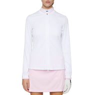 J.Lindeberg Women's Susanna Golf mitten in der Schicht - Weiß
