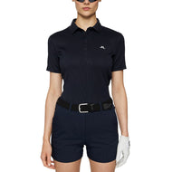 J.Lindeberg Women's Izara Golf Polo Shirt - JL Navy