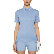 J. Lindeberg Women's Izara Golf Polo -Hemd - Regen gewaschen
