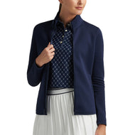 Peter Millar Damen-Lumi-Knit-Mittelgewichts-Golf-Midlayer-Marine