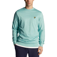 Lyle & Scott Fly Fleece Crew Neck - türkisfarbene Teal