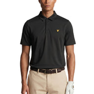 Lyle & Scott Tour Golf-Poloshirt – Tiefschwarz
