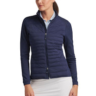Peter Millar Damen Merge Hybrid Golfjacke – Marineblau