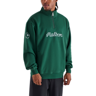Malbon Collegiate Golf Sweatshirt 1/4 Reißverschluss – Wald