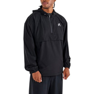Malbon Ridge Anorak Golf Performance Pullover – Schwarz