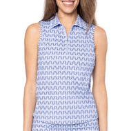 Golftini Frauen cooles Mädchen ärmelloses Golf Polo -Hemd - Nauti & schön