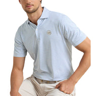 Peter Millar Alda Performance Jersey Golf-Poloshirt – Iris Mist