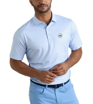 Peter Millar Medina Performance Jersey Golf-Poloshirt – Bluebird