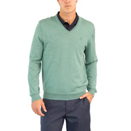 Polo Performance Ralph Lauren Performance Pullover mit V-Ausschnitt – Jerseygrün