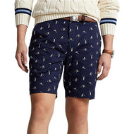 Polo Performance Ralph Lauren gedruckt gerade Fit Chino Short - French Navy Player