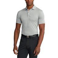 Rlx Ralph Lauren solide Luftstrom -Performance -Golfhemd - Andover Heather