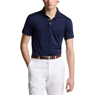 RLX Ralph Lauren Solid Air Flow Performance Polo - Französische Marine