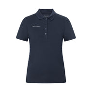 Rohnisch Frauen Nicky Golf Polo Shirt - Micro R Check Navy