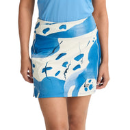 Rohnisch Frauen Ultra Viola UV Golf Skort - Blue Aquarelle