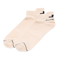 J.Lindeberg Damen Spin Short Golfsocken – Moonbeam