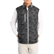 Sunderland Anton gepolsterte Stretch Panel Performance Golf Gilet - Schwarze Camo