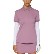 J. Lindeberg Women's Tour Tech Golf Polo -Shirt - sehr Traube