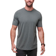 Travis Mathew Cloud Crew Golf Tee - Dark Olive